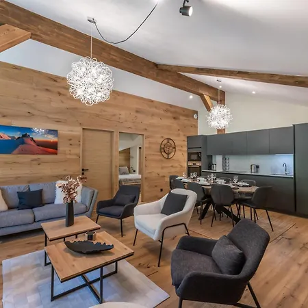 Apartment Penthouse Neuf Avec Balcon Sud, Proche Piste, Cheminee, Parking, Wifi - Fr-1-563-155 Courchevel