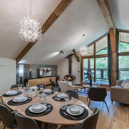 Penthouse Neuf Avec Balcon Sud, Proche Piste, Cheminee, Parking, Wifi - Fr-1-563-155 *